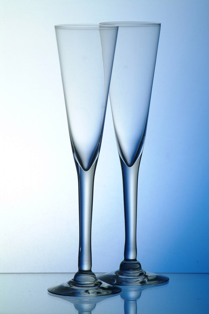 Fluted Champagne Glass