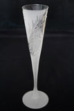 Champagne Flutes Ice Flower